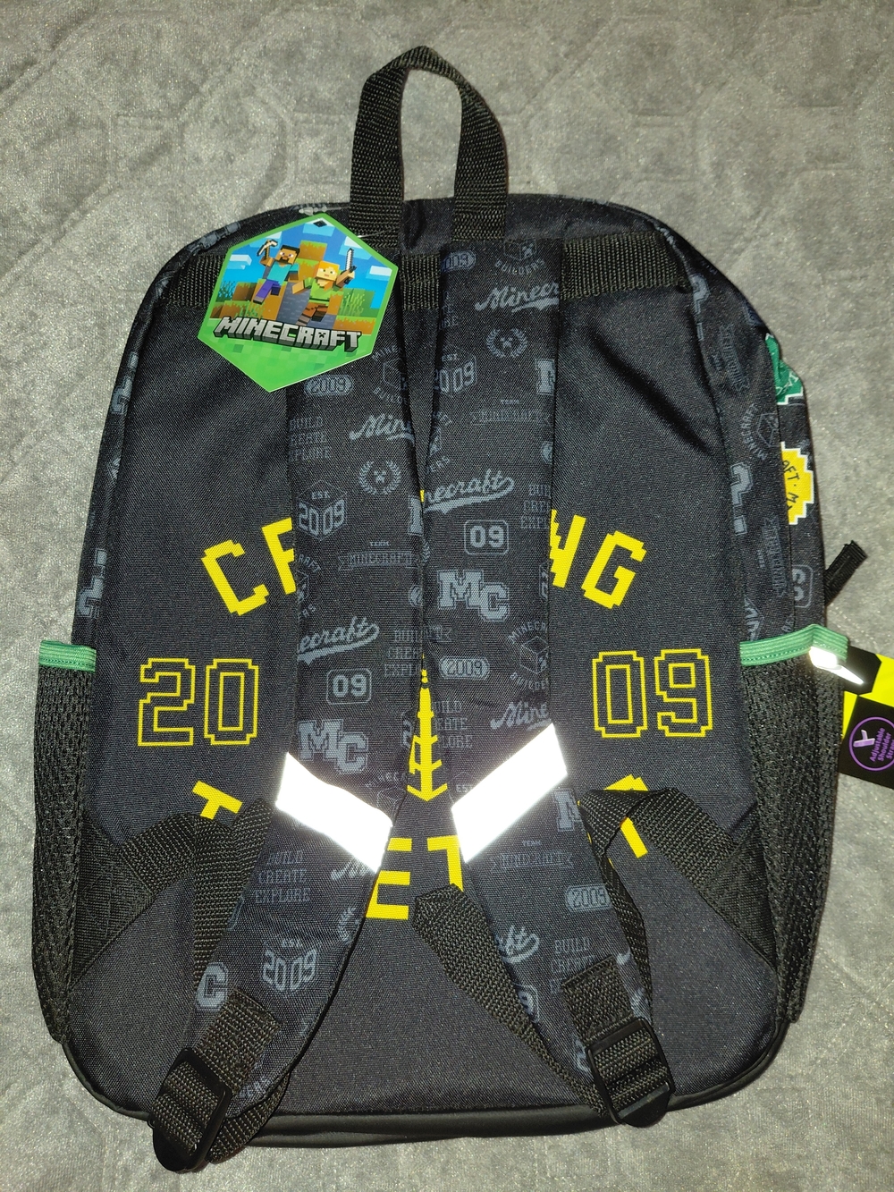 Creeper Minecraft Backpack - Picture 10 of 12